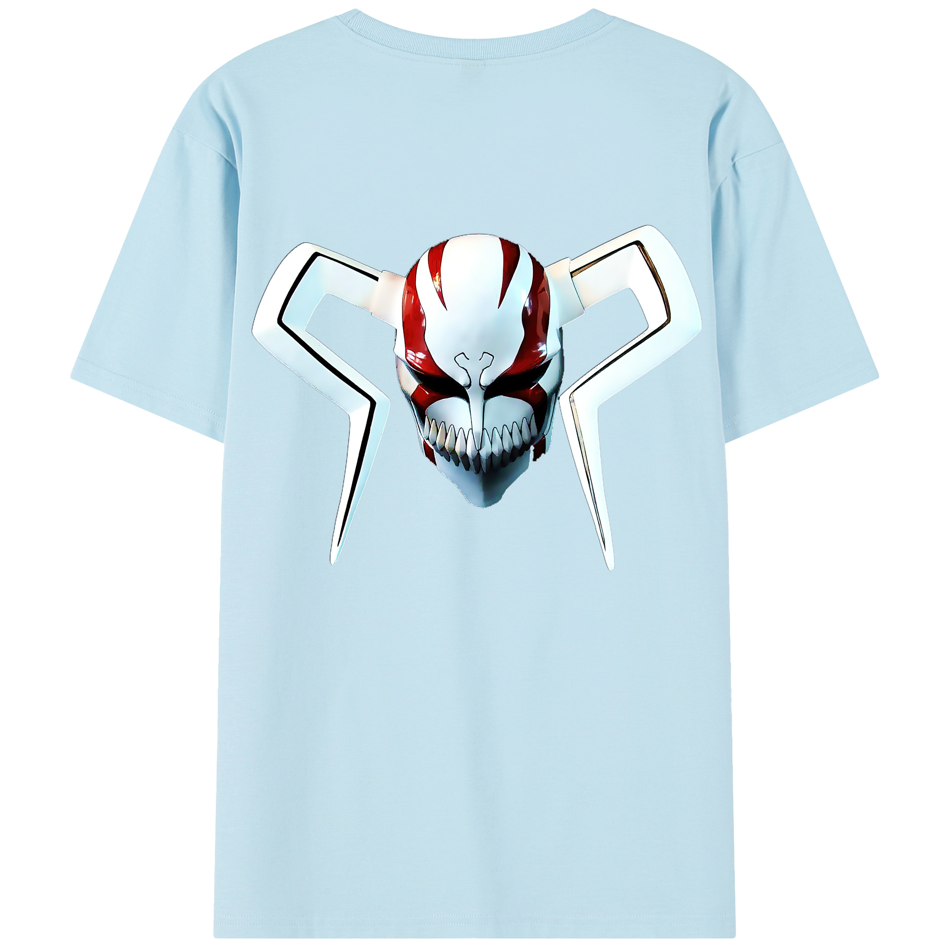 （画像用） ブリーチ 黒崎一護（くろさき いちご）BLEACH Kurosaki Ichigo 綿100％半袖Tシャツ（背面プリント）